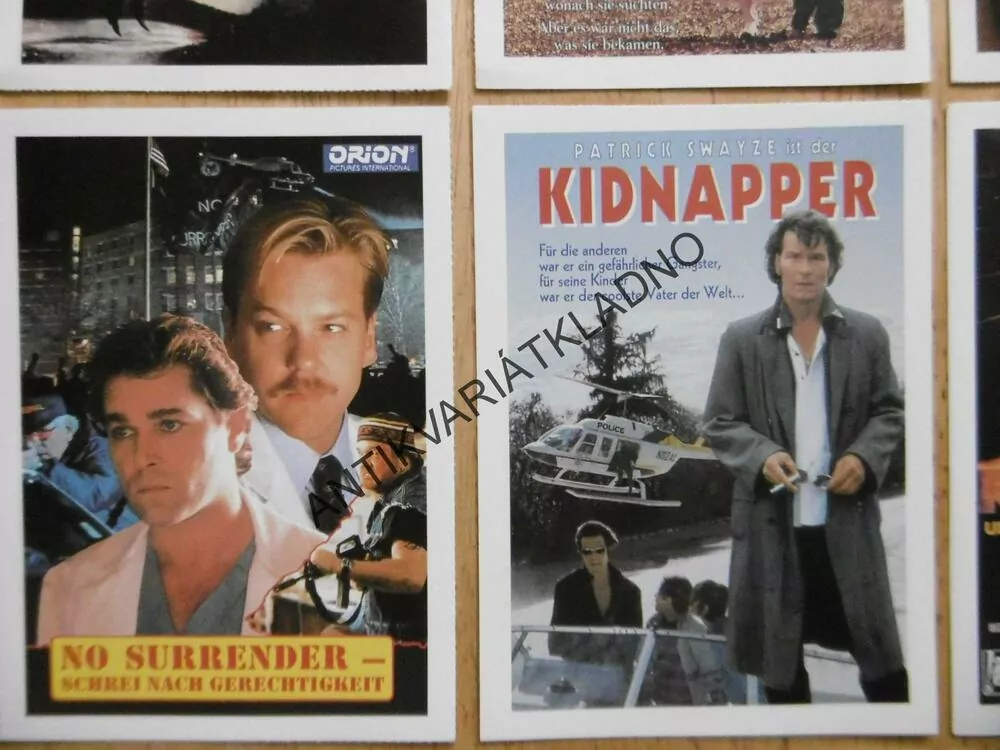FILM. KARTIČKY, NĚMECKO, ČASOPIS VIDEO PLUS, 18KS