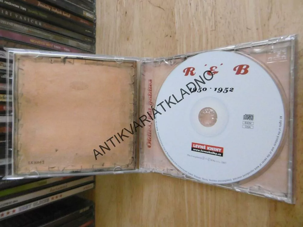 R´N´B 1950-52, RAY CHARLES, THE DIAMONDS, THE CARDINALS, AJ. CD HUDBA