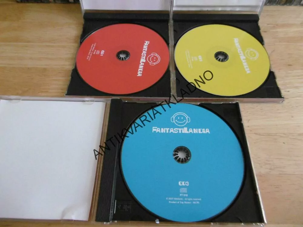 FANTASTI LANDIA, 1-3, THE ORIGINAL MUSIC FOR KIDS, 3 X CD HUDBA