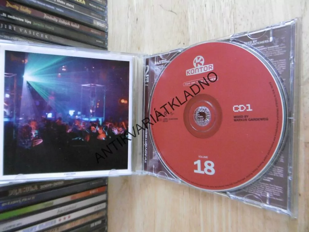 KONTOR, TOP OF THE CLUBS, 18., 2X CD HUDBA