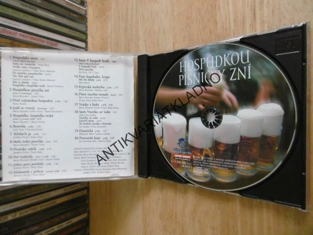 HOSPŮDKOU PÍSNIČKY ZNÍ, CD HUDBA