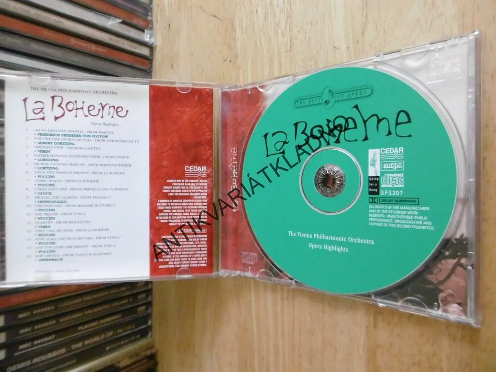 THE VIENNA PHILHARMONIC , CD HUDBA