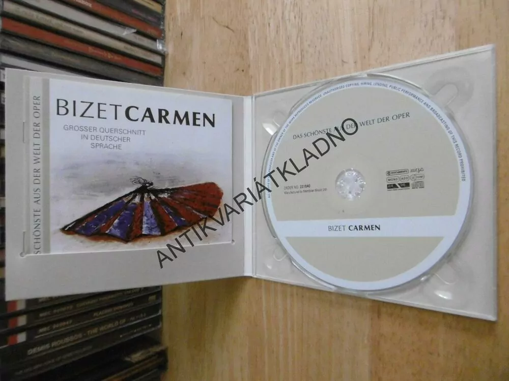 BIZET CARMEN, CD HUDBA