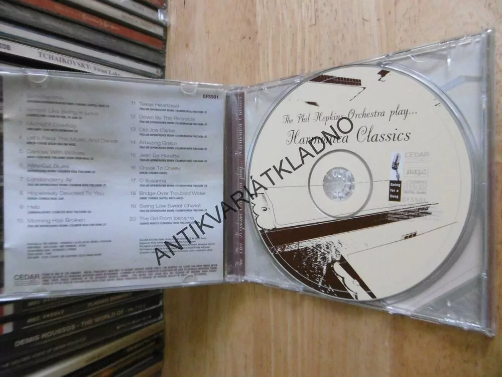 HARMONICA CLASSICS, PHIL HOPKINS,, CD HUDBA