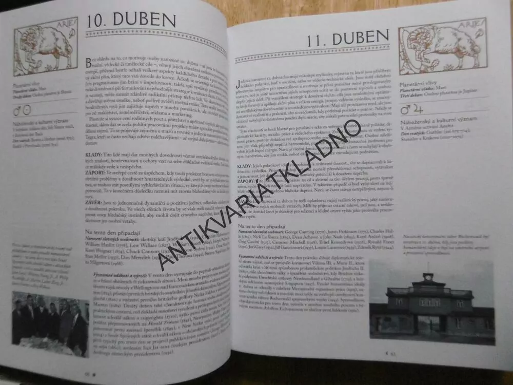 ASTROLOGICKÁ ENCYKLOPEDIE, ASTROLOGIE, CLARE GIBSONOVÁ, **an