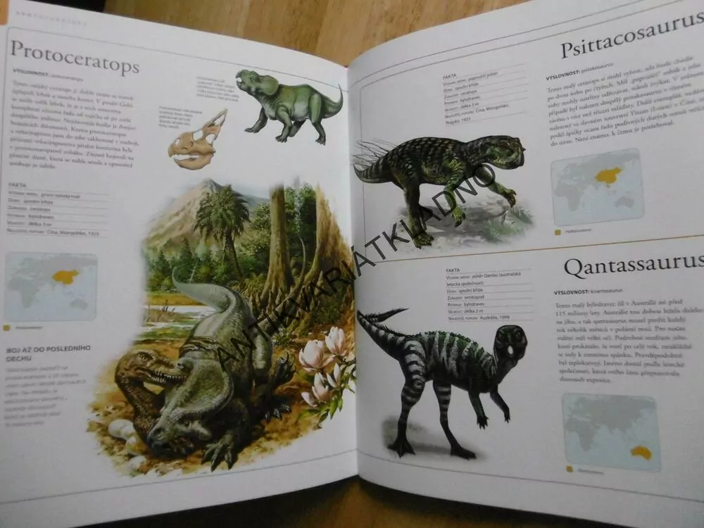 DINOSAUŘI, VELKÁ DĚTSKÁ ENCYKLOPEDIE, SURMAN, 142 DRUHŮ