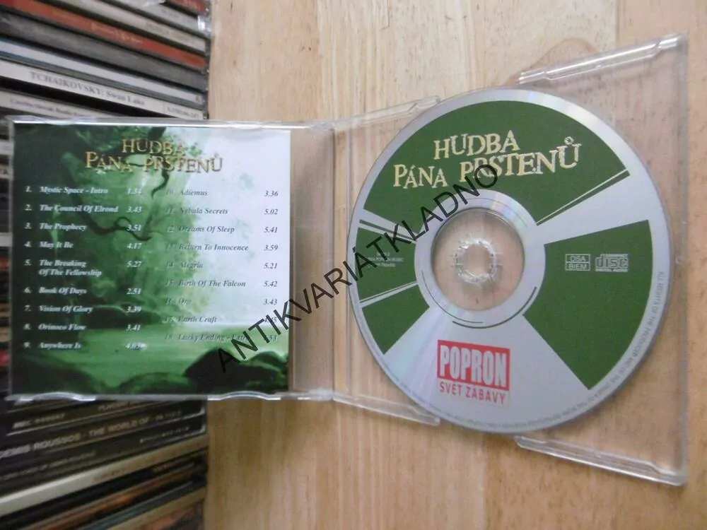 PÁN PRSTENŮ, CD HUDBA