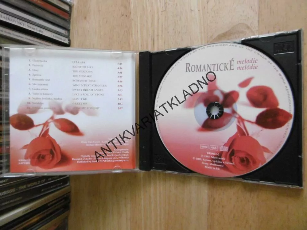 ROMANTICKÉ MELODIE, CD HUDBA