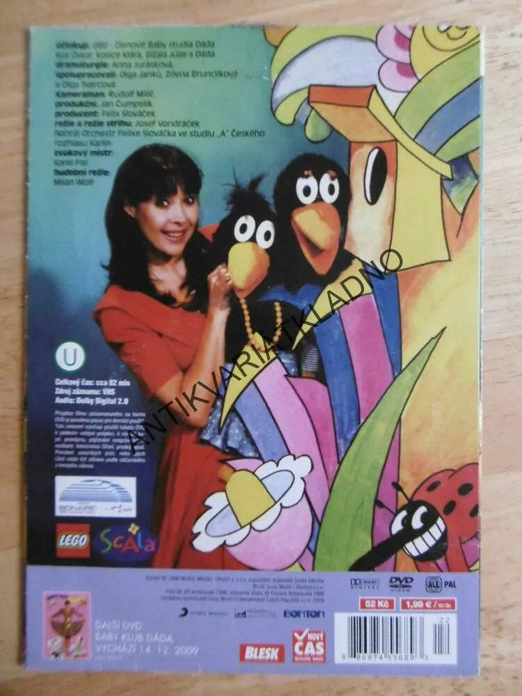 DOBRÉ RÁNO S DÁDOU, DÁDA PATRASOVÁ, DVD HUDBA