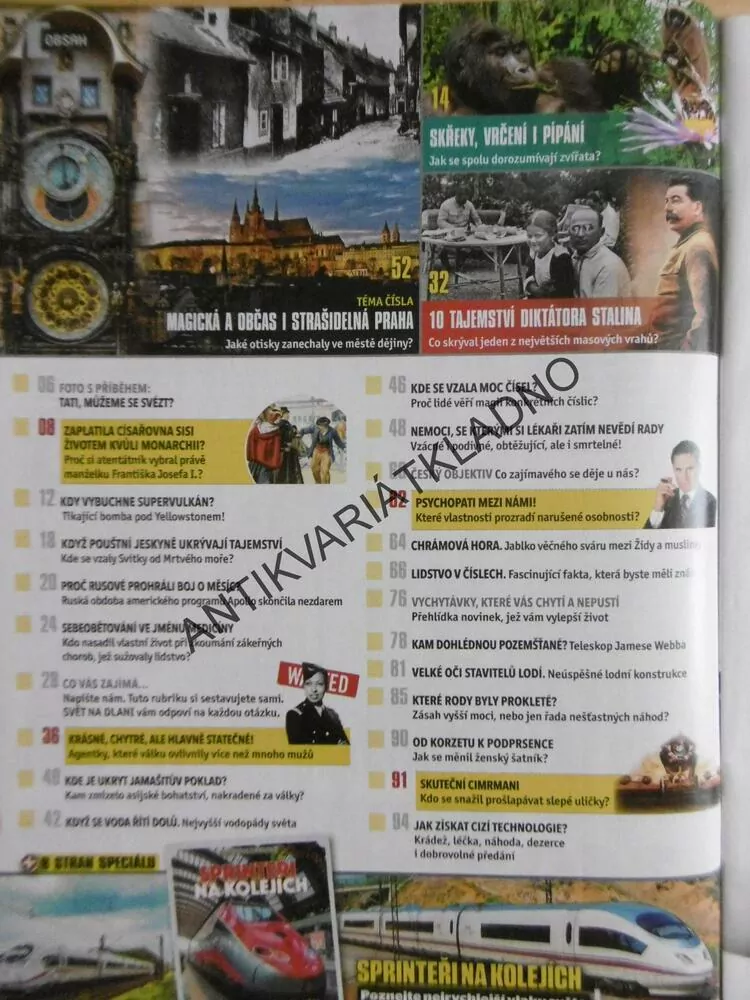 SVĚT NA DLANI 4/2021, NEJSLAVNĚJŠÍ ŠPIONKY 20. STOLETÍ