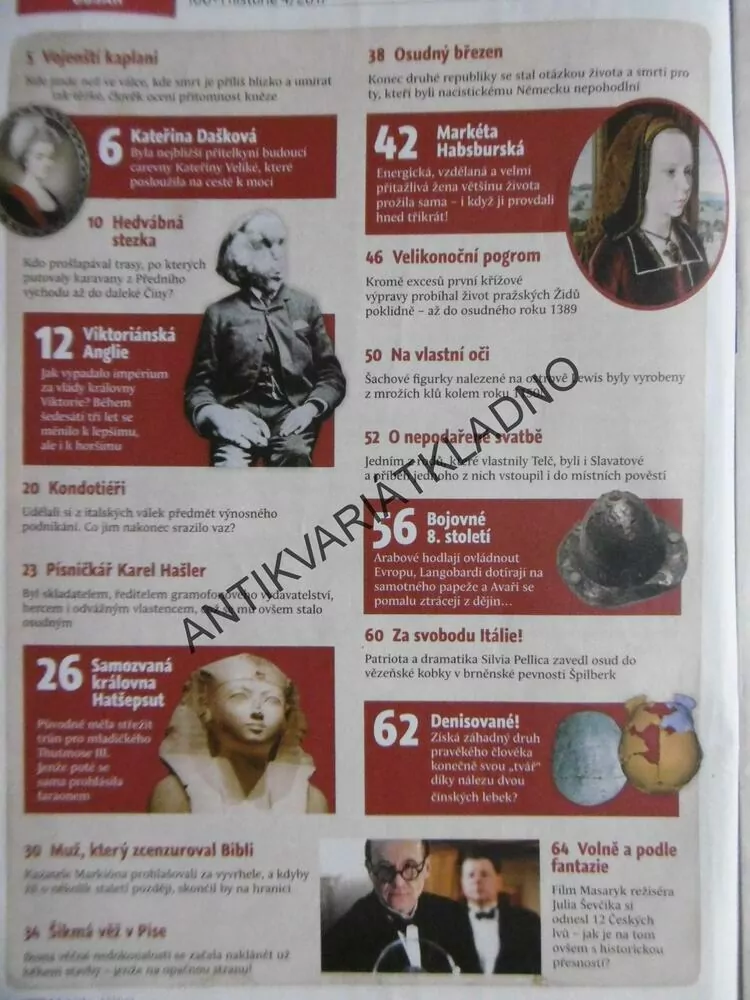 HISTORIE 4/2017, ČASOPIS O HISTORII