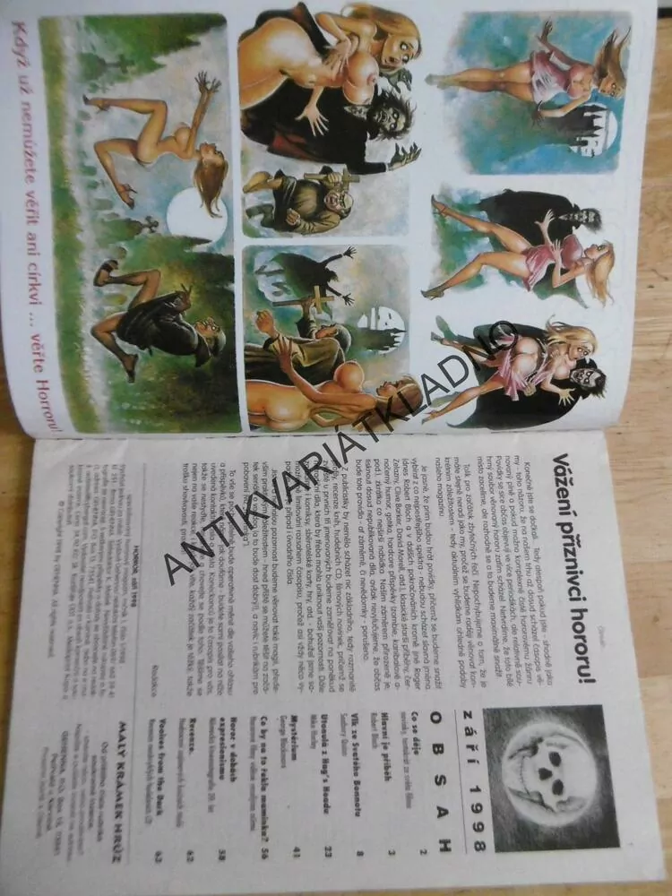 HORROR MAGAZÍN, ZÁŘÍ/98