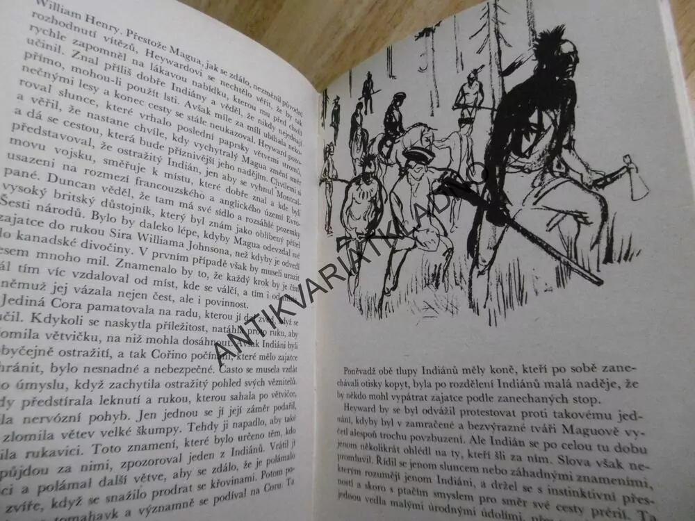KOD 53 - POSLEDNÍ MOHYKÁN, JAMES FENIMORE COOPER, VRAŠTIL, **an