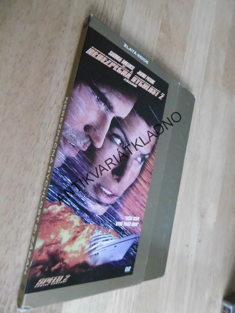 NEBEZPEČNÁ RYCHLOST 2: ZÁSAH, SANDRA BULLOCK, DVD FILM