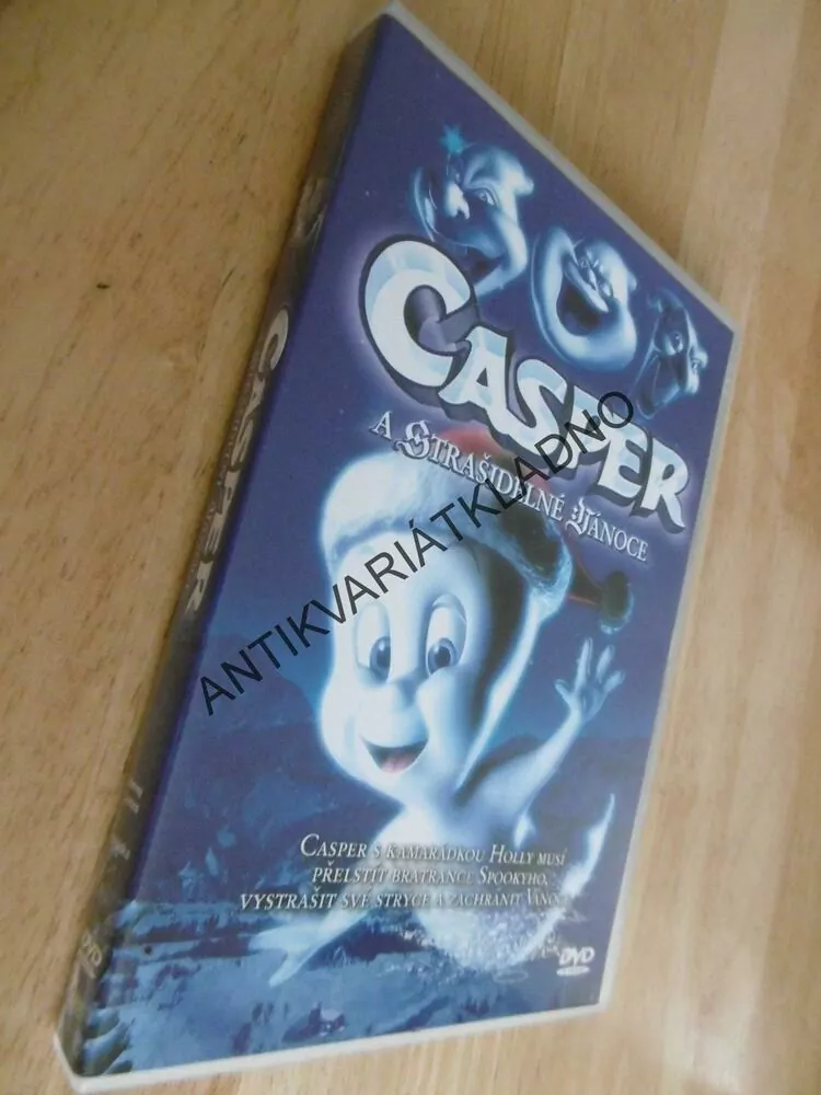 CASPER A STRAŠIDELNÉ VÁNOCE, DVD FILM