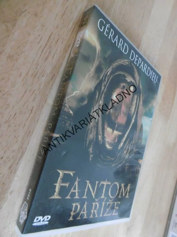 FANTOM PAŘÍŽE, GERARD DEPARDIEU, DVD FILM
