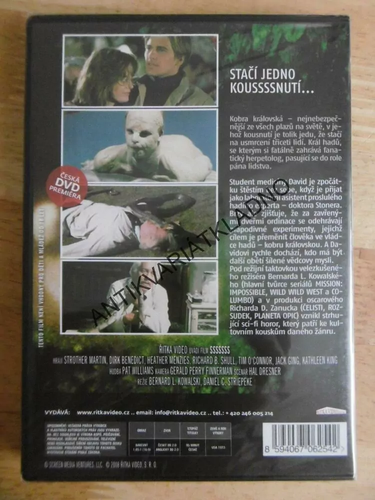 SSSSSSS, DVD FILM