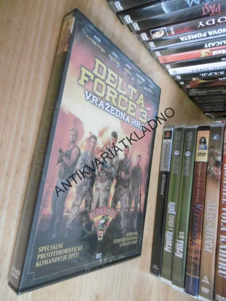 DELTA FORCE 3: VRAŽEDNÁ HRA, DVD FILM