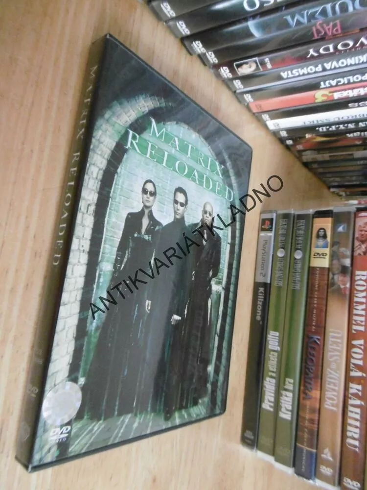 MATRIX RELOADED, DVD FILM