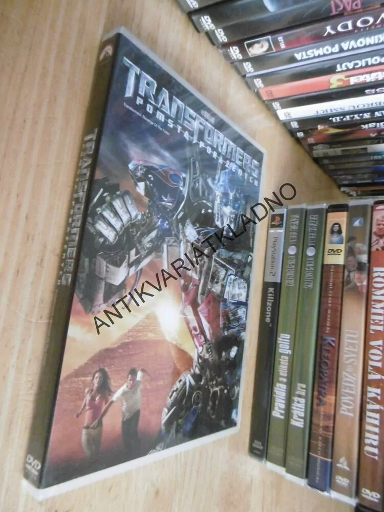 TRANSFORMERS POMSTA PORAŽENÝCH, DVD FILM