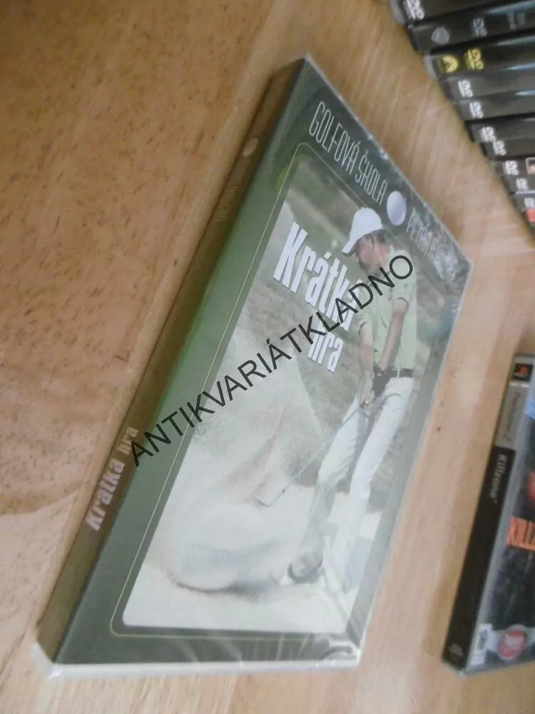 KRÁTKÁ HRA, GOLFOVÁ ŠKOLA PETRA MRŮZKA, DVD FILM