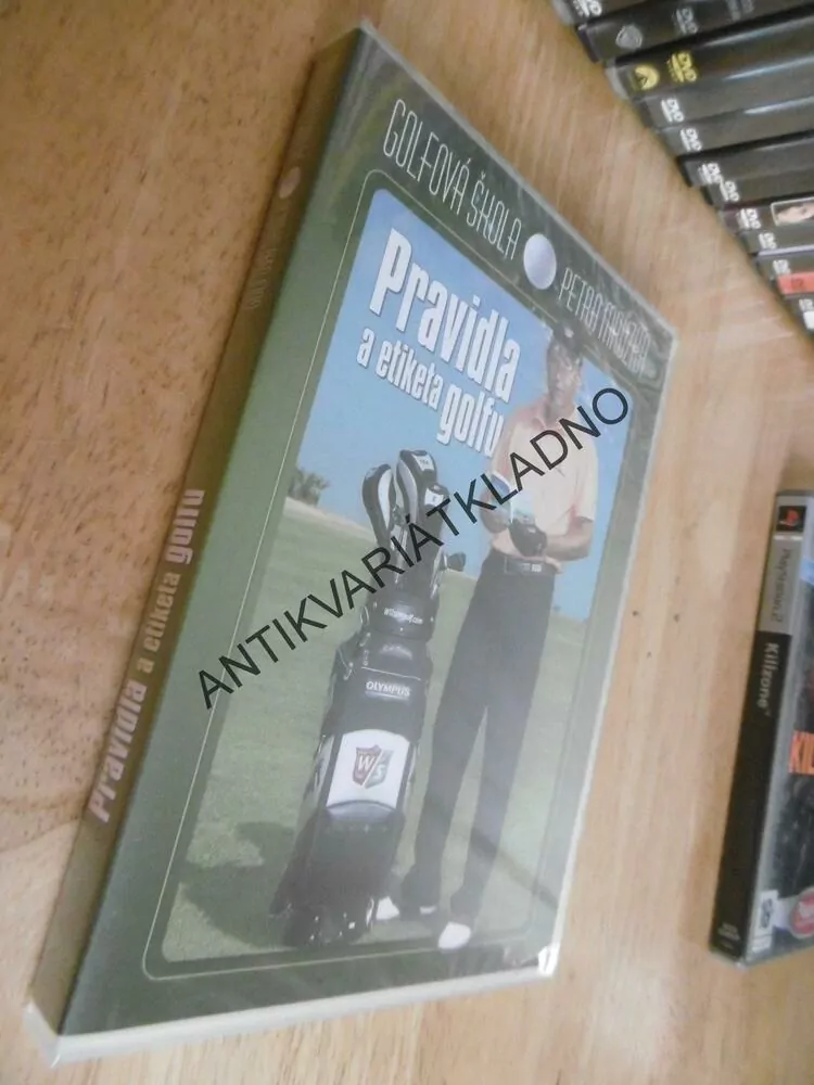 PRAVIDLA A ETIKETA GOLFU, GOLFOVÁ ŠKOLA PETRA MRŮZKA, DVD FILM