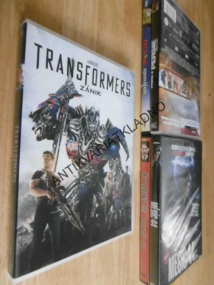 TRANSFORMERS ZÁNIK, DVD FILM