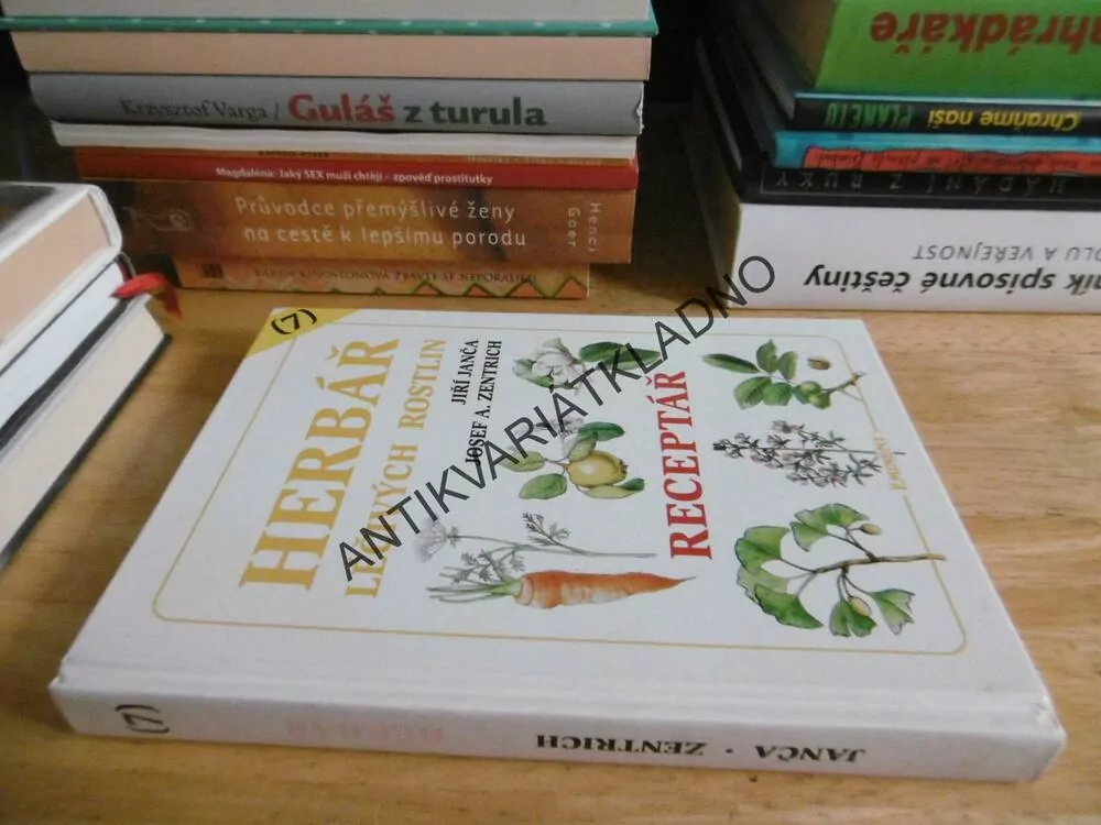 HERBÁŘ LÉČIVÝCH ROSTLIN 7., RECEPTÁŘ, JIŘÍ JANČA, **an