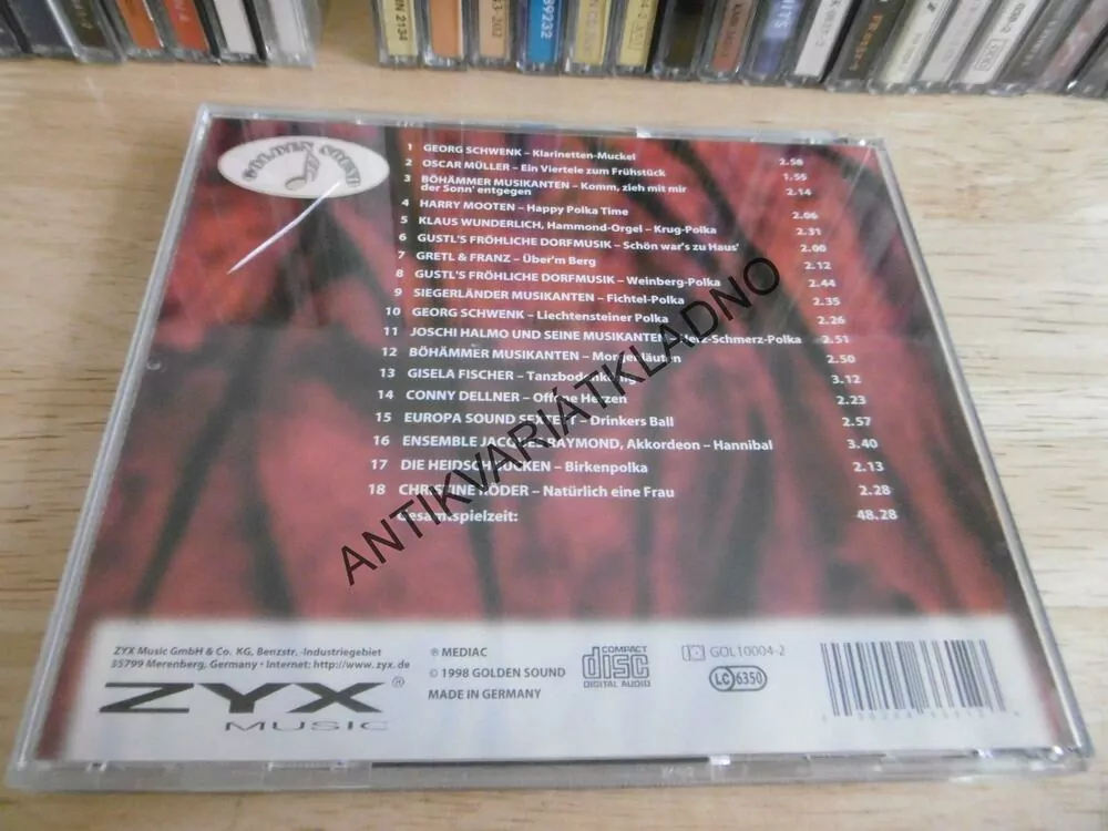 BEST OF POLKA, CD HUDBA
