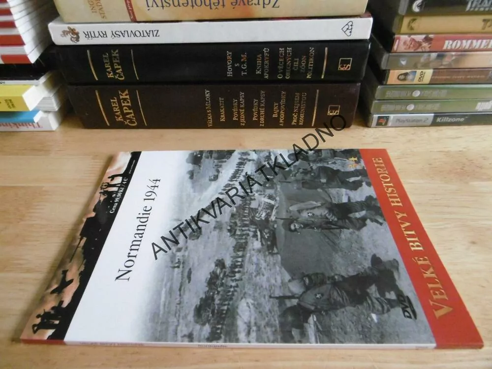 NORMANDIE 1944, VELKÉ BITVY HISTORIE 34, VÁLKA, **an