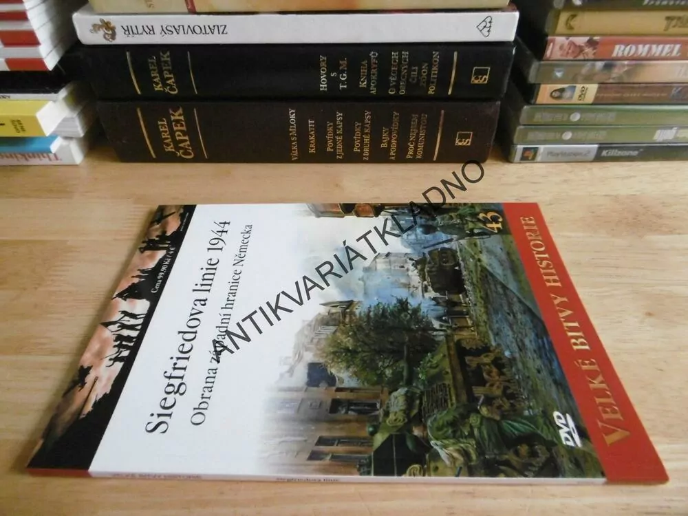 SIEGFRIEDOVA LINIE 1944, OBRANA ZÁPADNÍ HRANICE NĚMECKA, VELKÉ BITVY HISTORIE 43, VÁLKA, **an