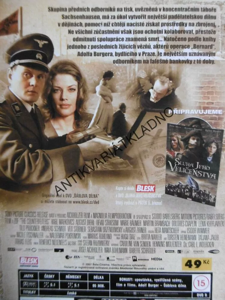 ĎÁBLOVA DÍLNA, MARKOVICS, DVD FILM 2.SVĚT.VÁLKA