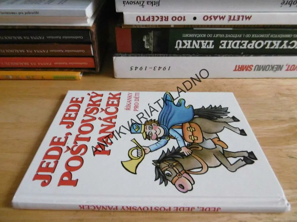 JEDE, JEDE POŠTOVSKÝ PANÁČEK, ŘÍKANKY PRO DĚTI, LUBOŠ A MARCELA WALTEROVI, **an