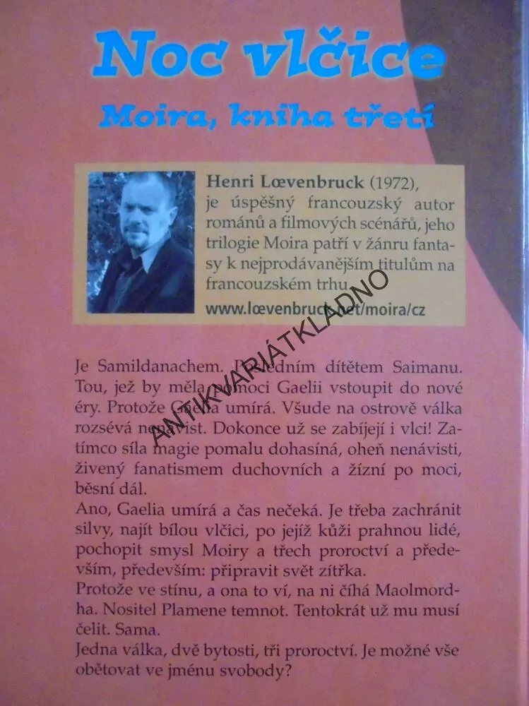 NOC VLČICE, MOIRA, HENRI LOEVENBRUCK