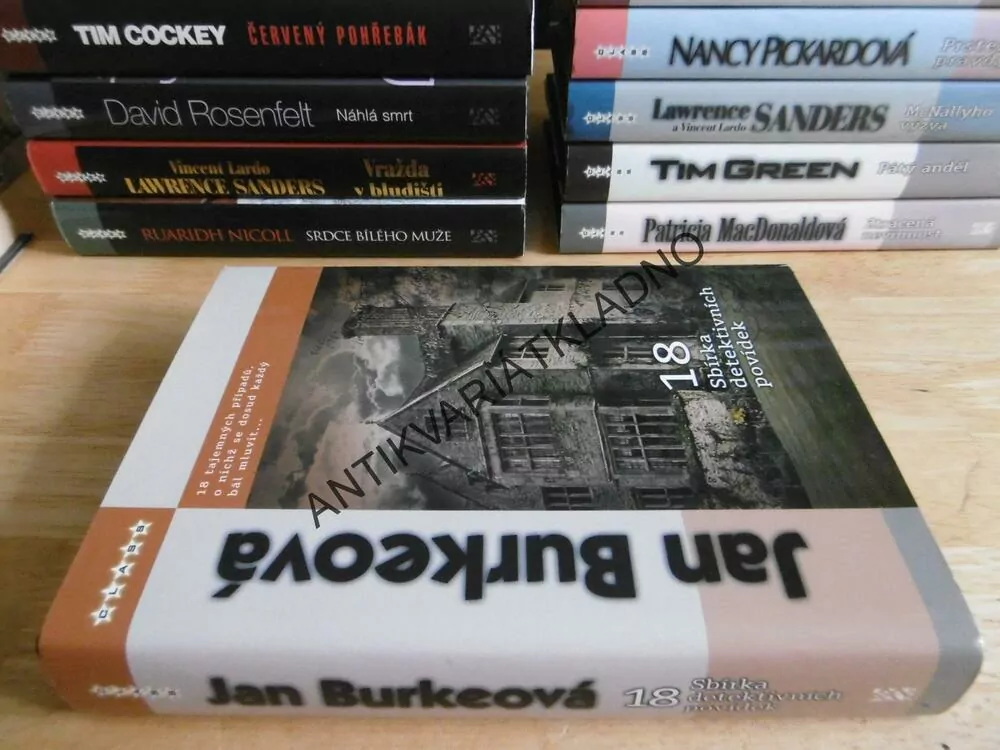 SBÍRKA DETEKTIVNÍCH POVÍDEK 18, JAN BURKEOVÁ, **an