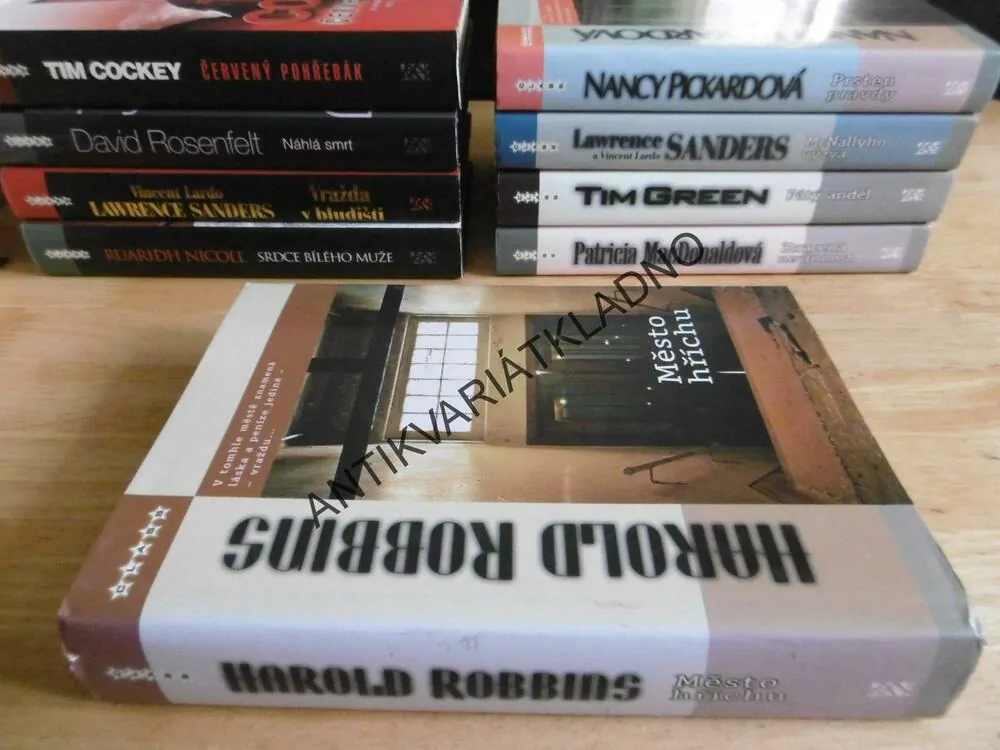 MĚSTO HŘÍCHU, HAROLD ROBBINS, **an