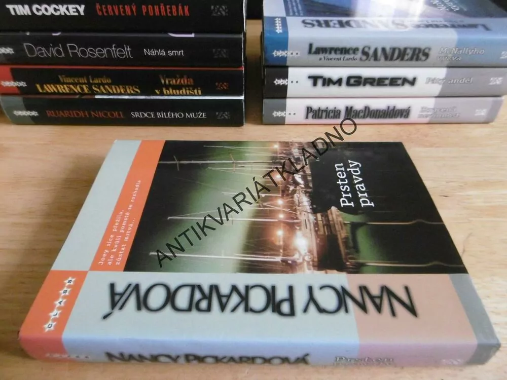 PRSTEN PRAVDY, NANCY PICKARDOVÁ, **an