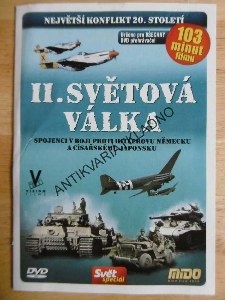 2.SVĚTOVÁ VÁLKA, HITLEROVO NĚMECKO, JAPONSKO,DOKUMENT DVD FILM 2.SVĚT.VÁLKA