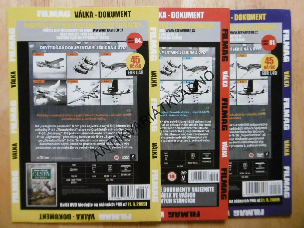 LETADLA 2.SV.VÁLKY, LETECTVÍ, DOKUMENT DVD FILM 2.SVĚT.VÁLKA