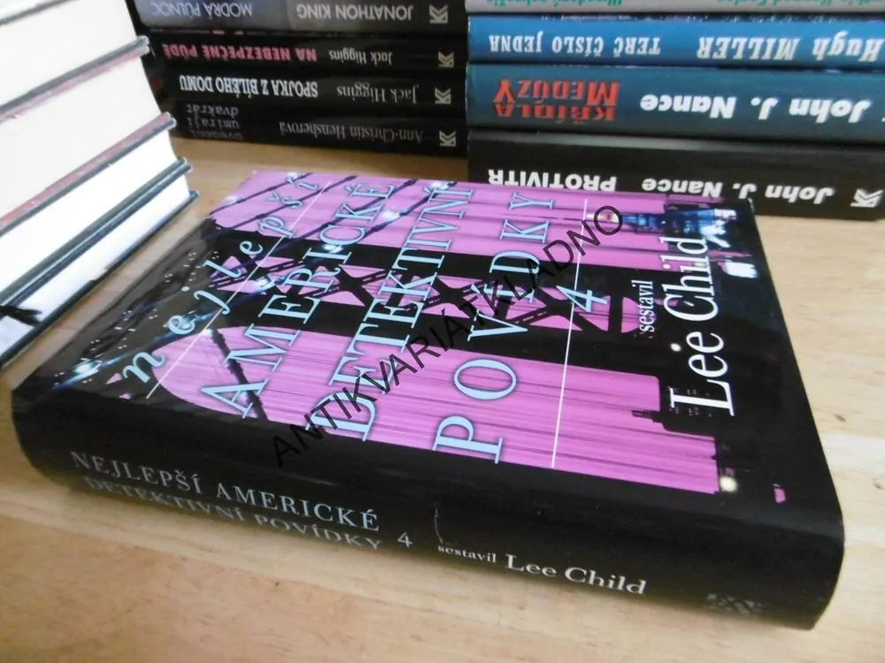 NEJLEPŠÍ AMERICKÉ DETEKTIVNÍ POVÍDKY 4, LEE CHILD, **an