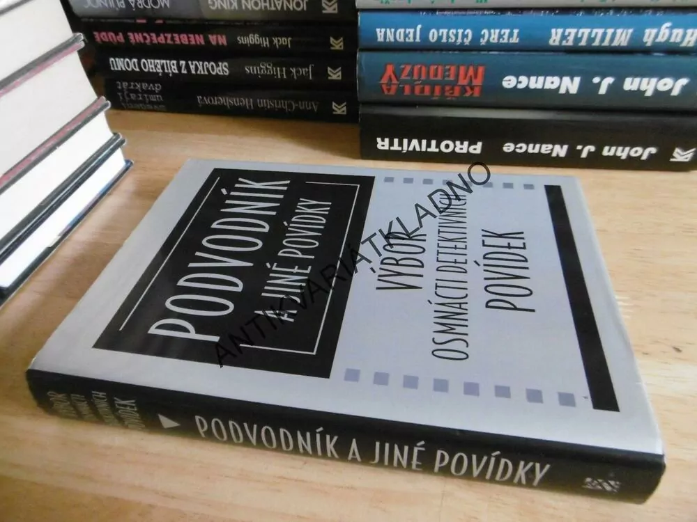 PODVODNÍK A JINÉ POVÍDKY, VÝBOR OSMNÁCTI DETEKTIVNÍCH POVÍDEK, **an