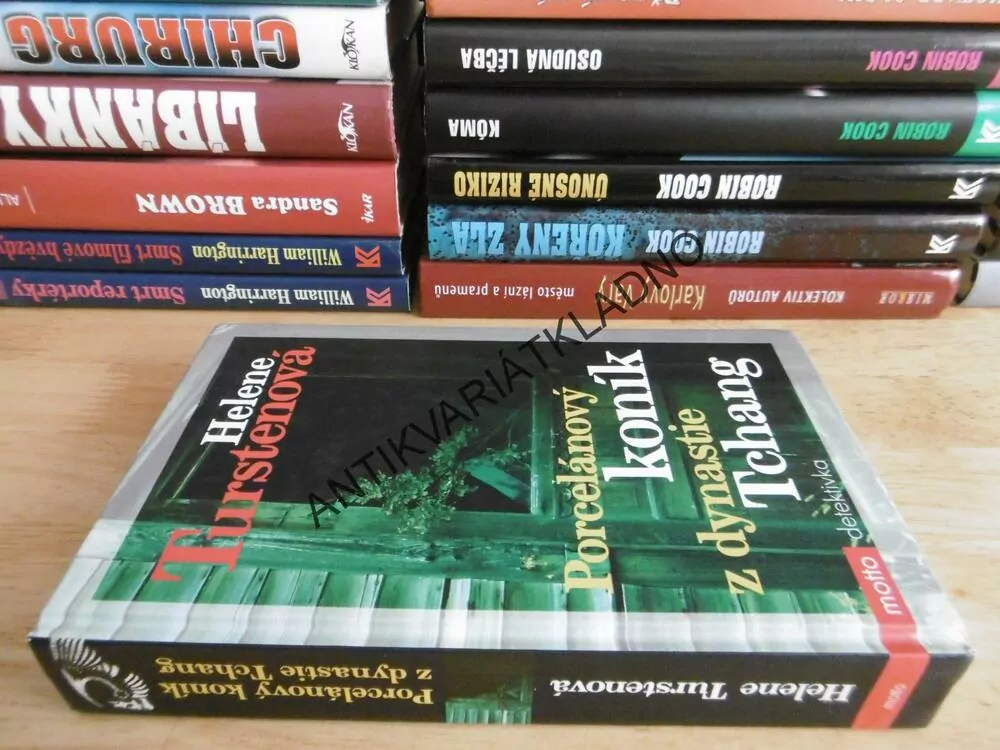 PORCELÁNOVÝ KONÍK Z DYNASTIE TCHANG, HELENE TURSTENOVÁ, **an