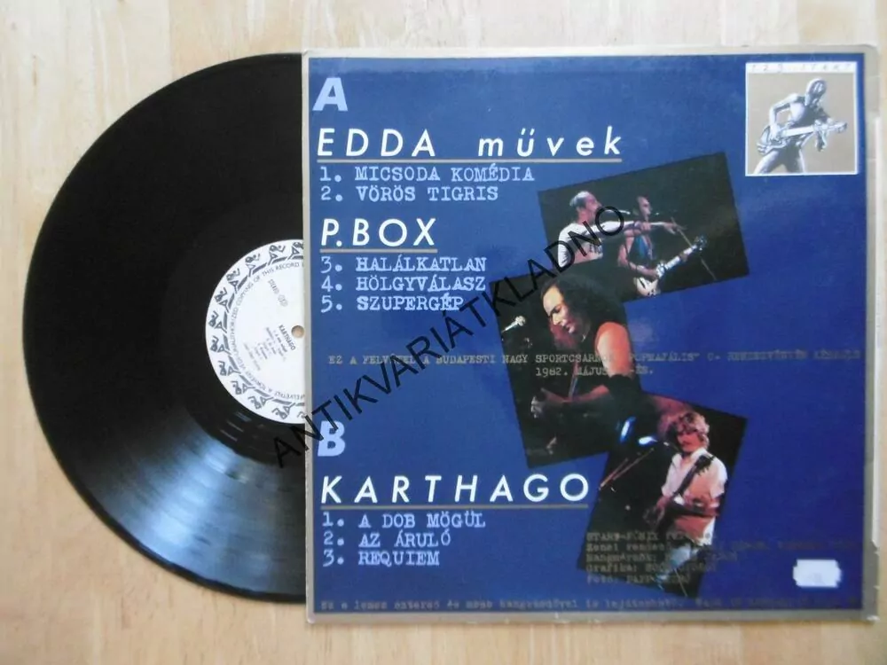 1...2...3...START, EDDA MUVEK, P. BOX, KARTHAGO