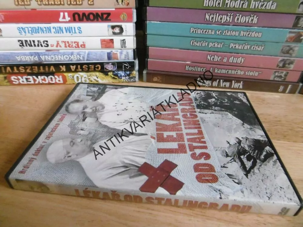 LÉKAŘ OD STALINGRADU,ZAJATECKÝ TÁBOR, DVD FILM SVĚT.VÁLKA