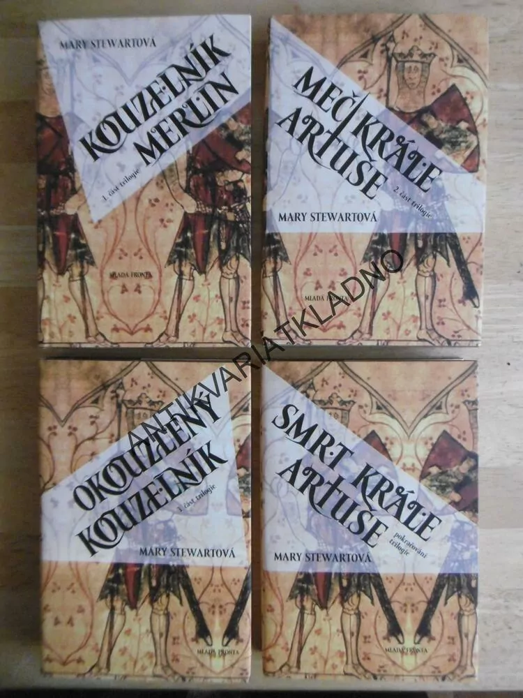 KOUZELNÍK MERLIN 1-4, MARY STEWARTOVÁ, **an