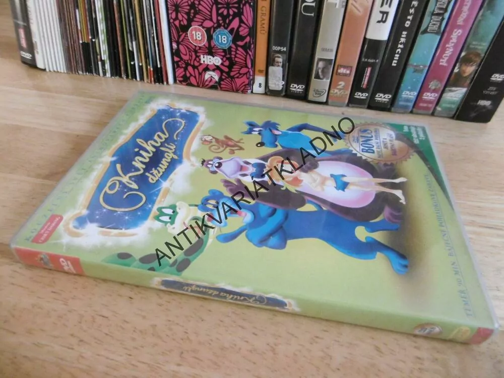 KNIHA DŽUNGLÍ, DVD FILM 