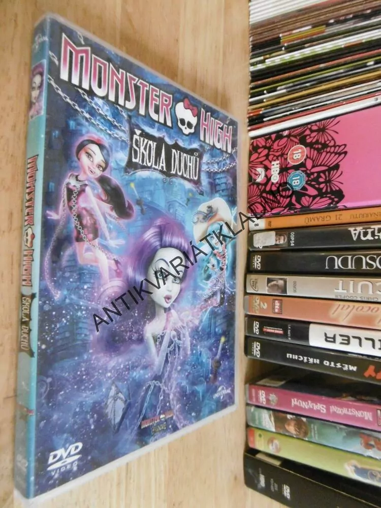 MONSTER HIGH, ŠKOLA DUCHŮ, DVD FILM