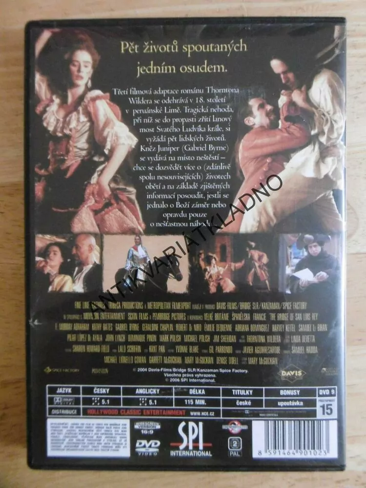 MOST OSUDU, DVD FILM
