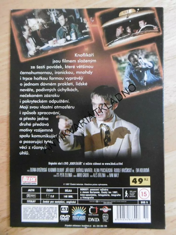 KNOFLÍKÁŘI, DVD FILM