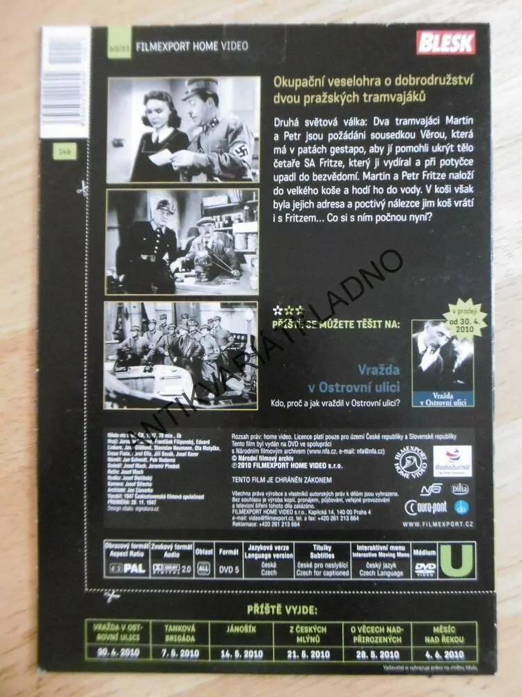 NIKDO NIC NEVÍ, DVD FILM